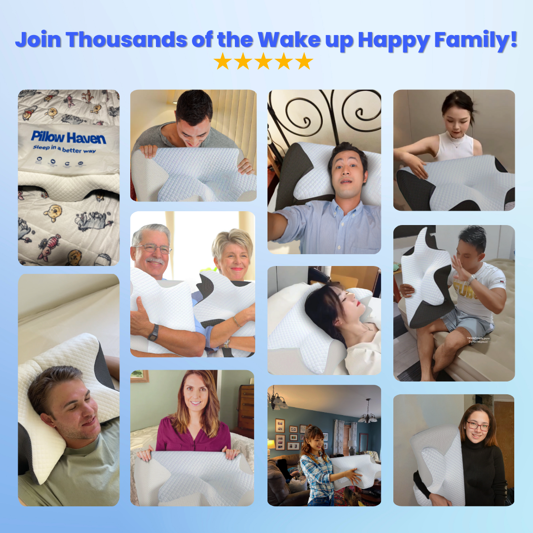 The Pillow That Ends Neck Pain - By Fixing Your Sleep Posture | Father's Day 60% OFF