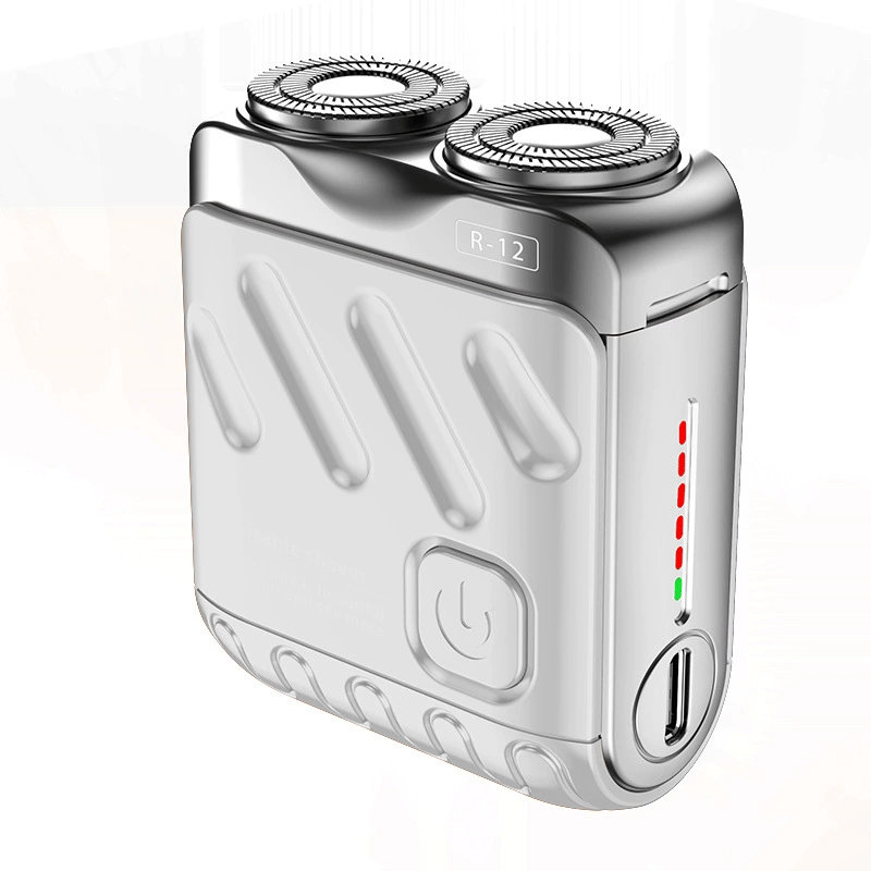 70% OFF + FREE GIFT⏰ Portable Mini Rotary Electric Shaver| 9000RPM Magnetic Dual-Head| Rechargeable IPX7 Waterproof Wet/Dry