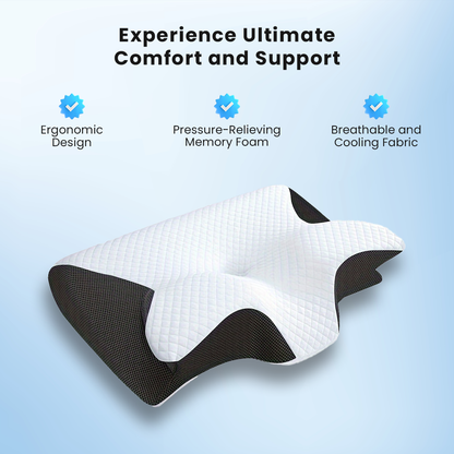 The Pillow That Ends Neck Pain - By Fixing Your Sleep Posture | Father's Day 60% OFF