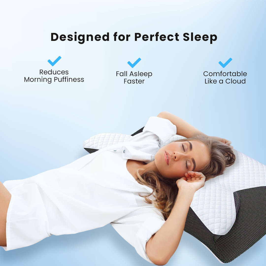 The Pillow That Ends Neck Pain - By Fixing Your Sleep Posture | Father's Day 60% OFF