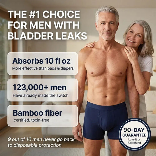 EXCLUSIVE DEAL 60% OFF🎁 2026 NEW Men’s Leakproof Boxer Briefs