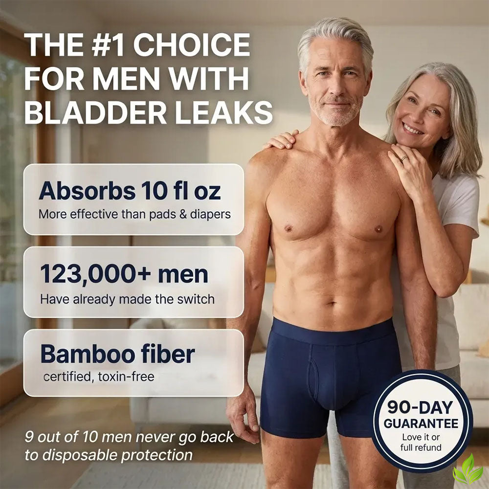 BEST DEAL 80% OFF+🎁 2026 ShieldFlex™ Premium Men’s Leakproof Boxer Briefs