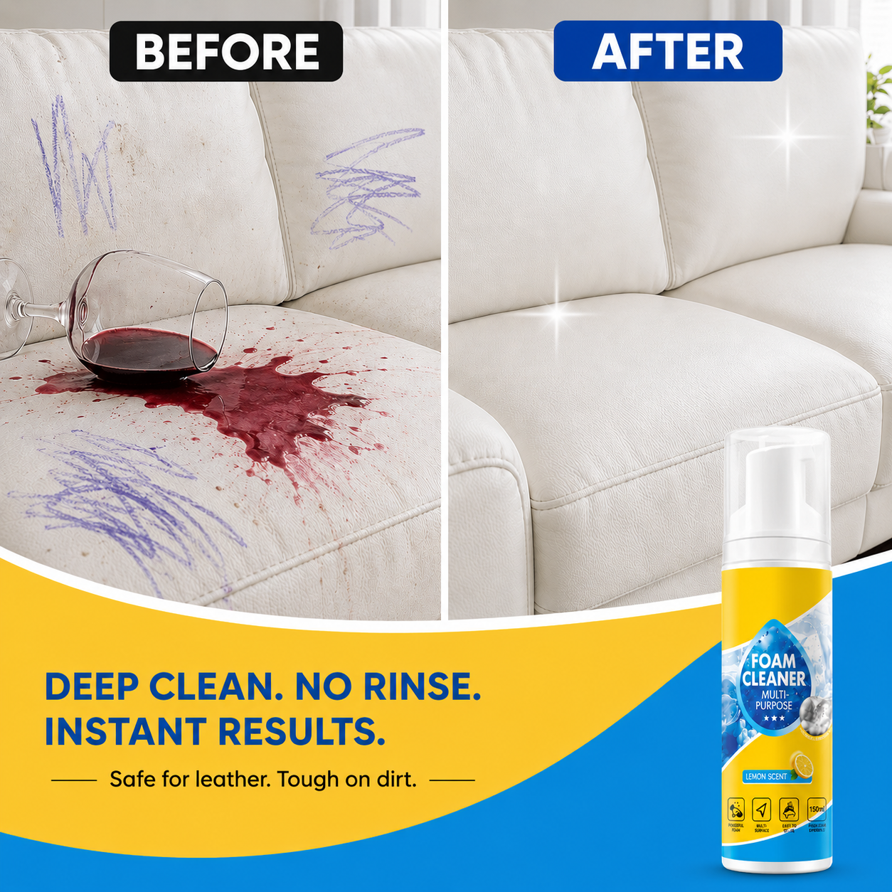 Foam No-Rinse Cleaner