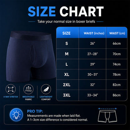 EXCLUSIVE DEAL 80% OFF+🎁 2026 ShieldFlex™ Premium Men’s Leakproof Boxer Briefs