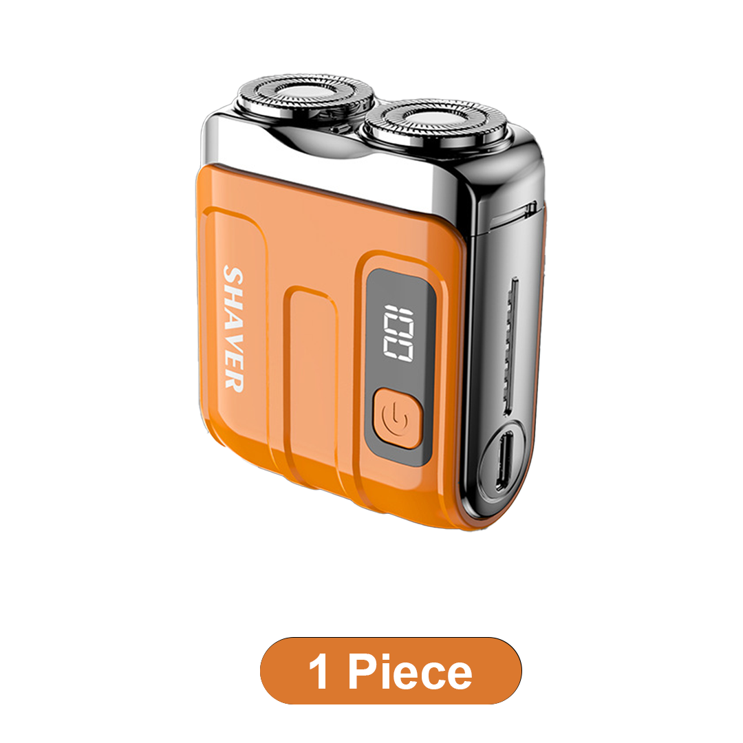 🔥BEST DEAL 70% OFF + 🎁🪒2026 Portable Mini Electric Shaver|2M+ SOLD🏆| 9900RPM Magnetic Dual-Head | Smart LED Display |Rechargeable IPX7 Waterproof Wet/Dry