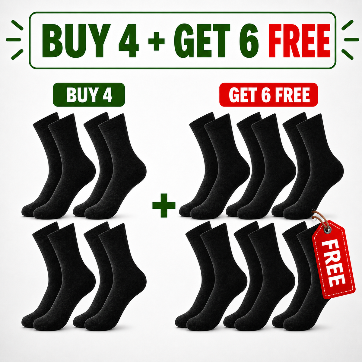 Men's Bamboo Fibre Cooling Socks
