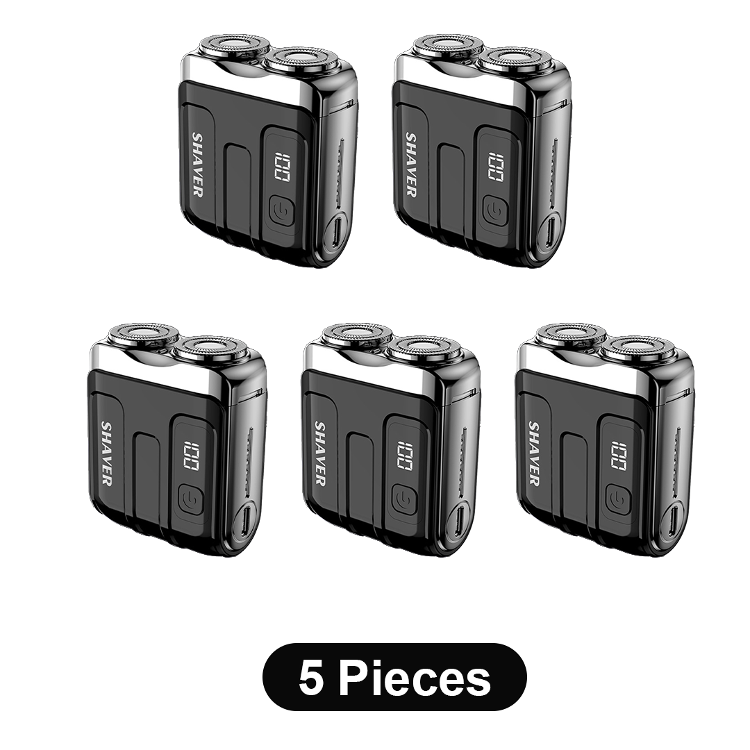 🔥BEST DEAL 70% OFF + 🎁🪒2026 Portable Mini Electric Shaver|2M+ SOLD🏆| 9900RPM Magnetic Dual-Head | Smart LED Display |Rechargeable IPX7 Waterproof Wet/Dry