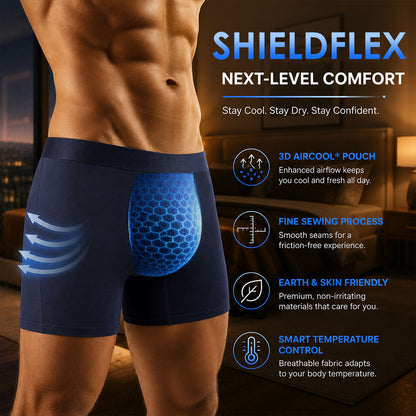 EXCLUSIVE DEAL 80% OFF+🎁 2026 ShieldFlex™ Premium Men’s Leakproof Boxer Briefs