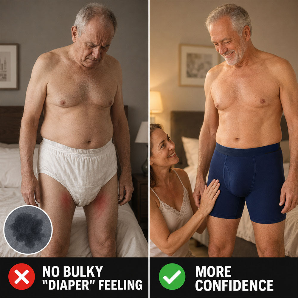 EXCLUSIVE DEAL 80% OFF+🎁 2026 ShieldFlex™ Premium Men’s Leakproof Boxer Briefs