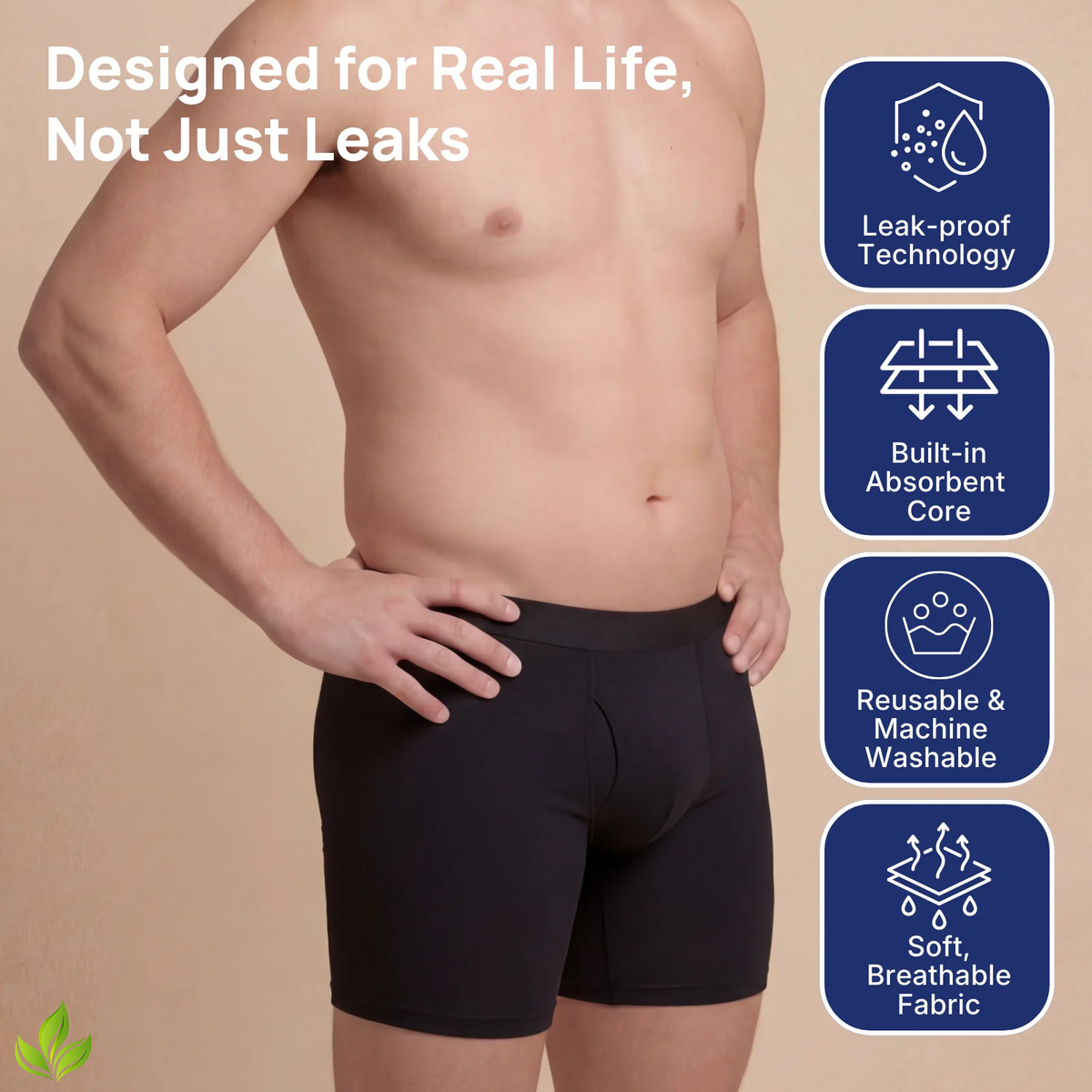 BEST DEAL 80% OFF+🎁 2026 ShieldFlex™ Premium Men’s Leakproof Boxer Briefs