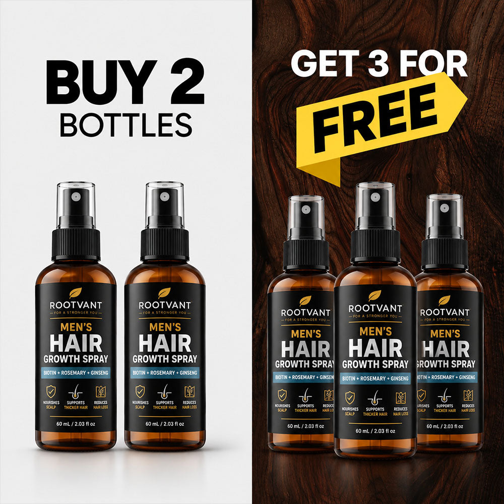 🔥BEST DEAL 80% OFF+ 🎁 Ultimate Men Hair Growth Spray