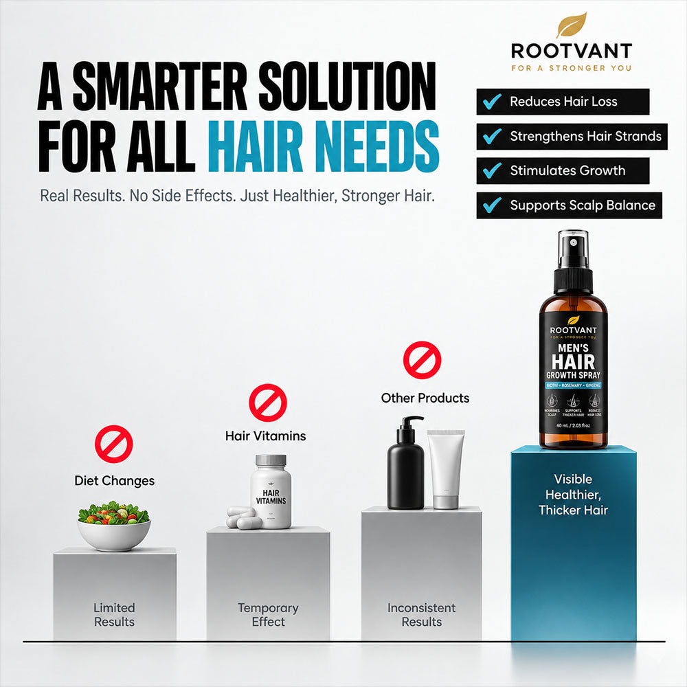 🔥BEST DEAL 80% OFF+ 🎁 Ultimate Men Hair Growth Spray