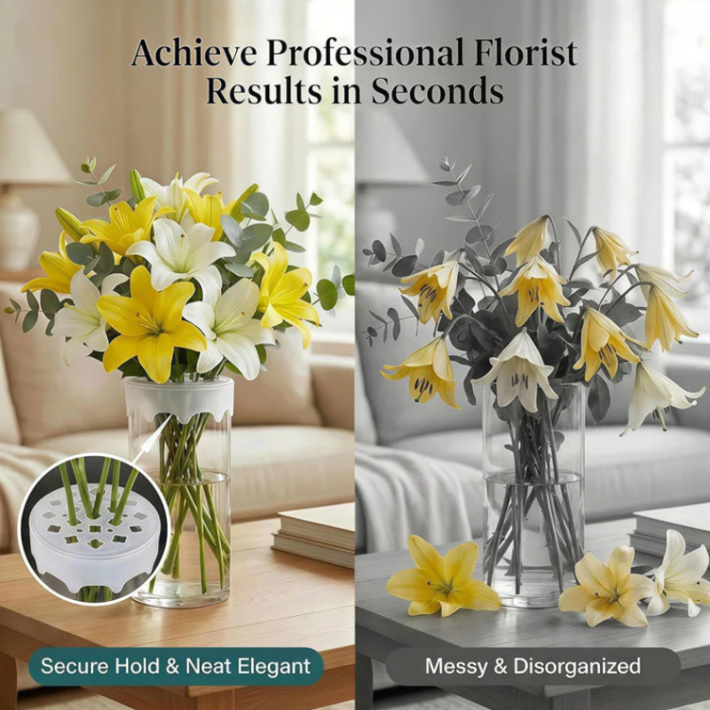 Silicone Flower Arrangement Grid