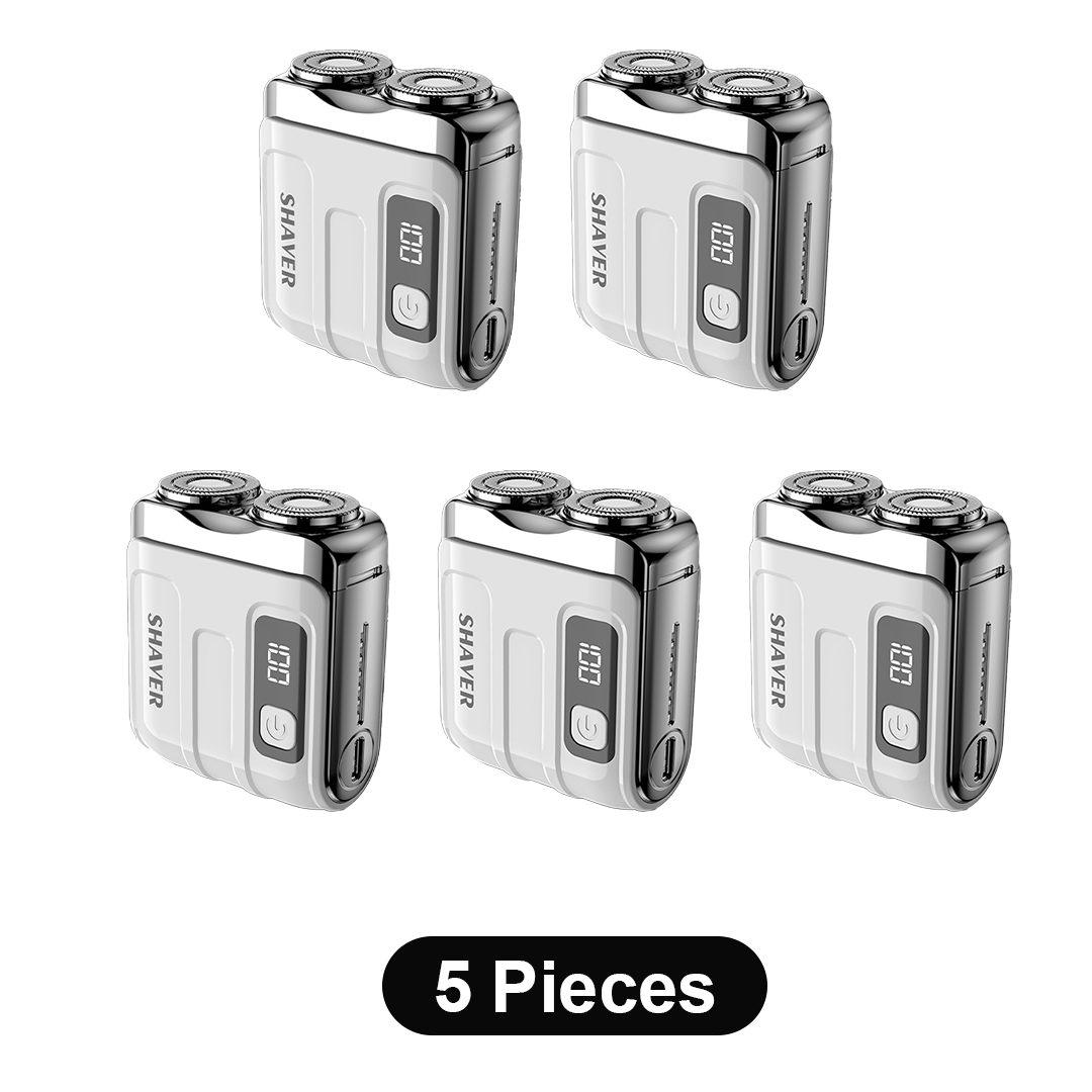 🔥BEST DEAL 70% OFF + 🎁🪒2026 Portable Mini Electric Shaver|2M+ SOLD🏆| 9900RPM Magnetic Dual-Head | Smart LED Display |Rechargeable IPX7 Waterproof Wet/Dry